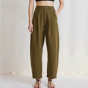 Apiece Apart Olive Green Pants